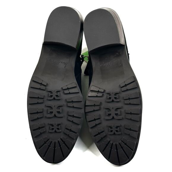 Sam Edelman PRYCE Black Suede Ankle Boots Womens 9M Water Resistant New $150 - Picture 11 of 11